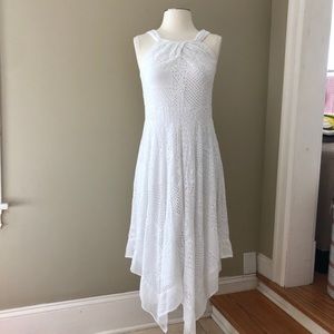 White Chico handkerchief dress